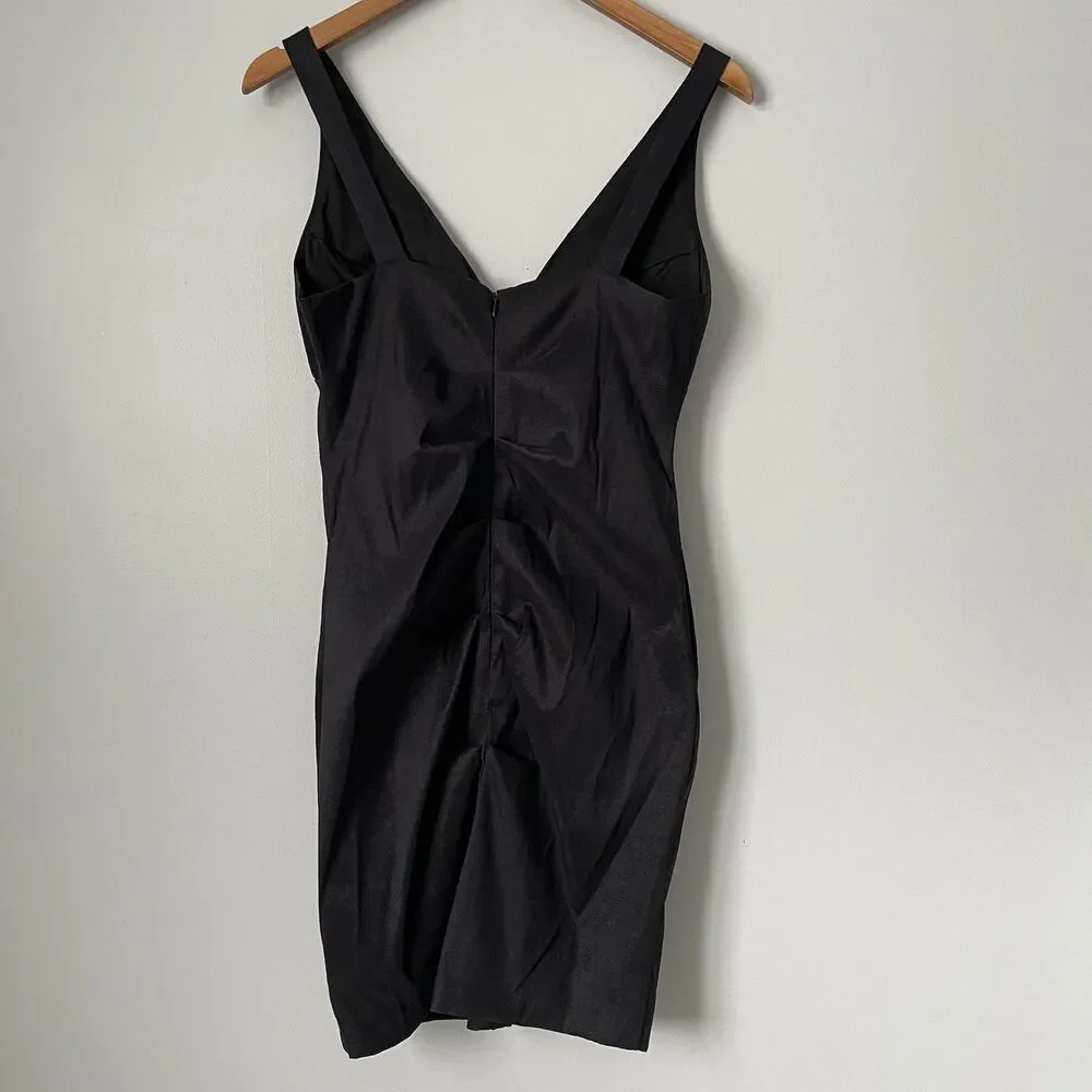 Vintage Profile y2k 2000's Formal Dress Sleeveless Ruched Form Fitting Women's 9 - Picture 2 of 9